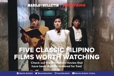 Five digitally restored Pinoy classics you can watch for free